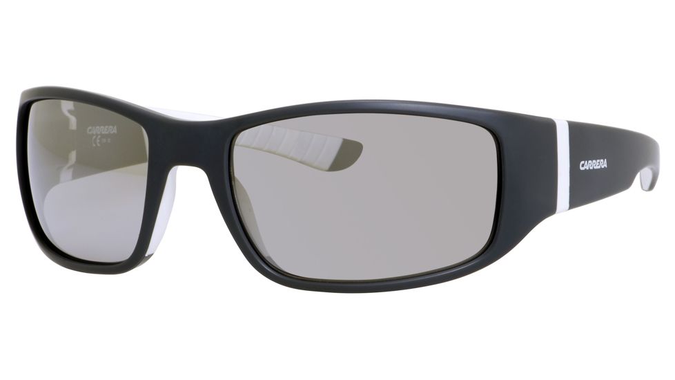 Carrera 4000/S Sunglasses CA4000S-02BX-SS-6220 - Gray White Frame, Silver Mirror Lenses, Lens Diameter 62mm, Distance Between Lenses 20mm
