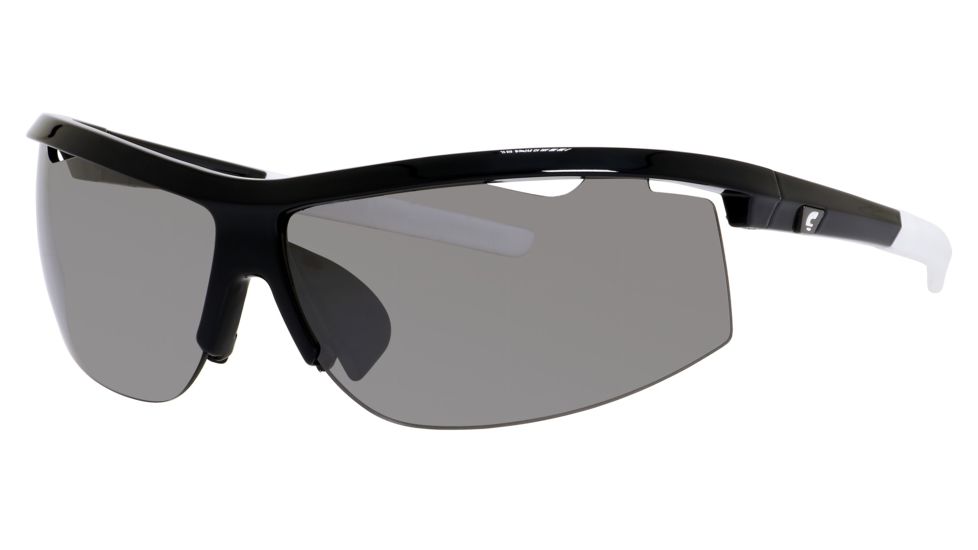 Carrera 4001/S Bifocal Prescription Sunglasses CA4001S-001A-HF-7512 - Frame Color Black White, Lens Diameter 75 mm