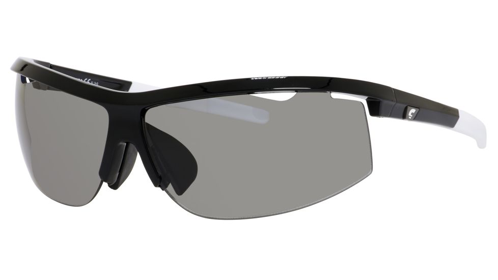 Carrera 4001/S Bifocal Prescription Sunglasses CA4001S-001A-LV-7512 - Frame Color Black White, Lens Diameter 75 mm