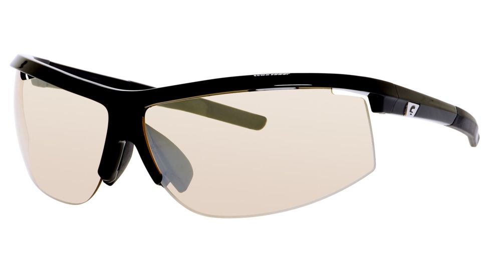 Carrera 4001/S Bifocal Prescription Sunglasses CA4001S-0I6V-SM-7512 - Frame Color Shiny Black, Lens Diameter 75 mm