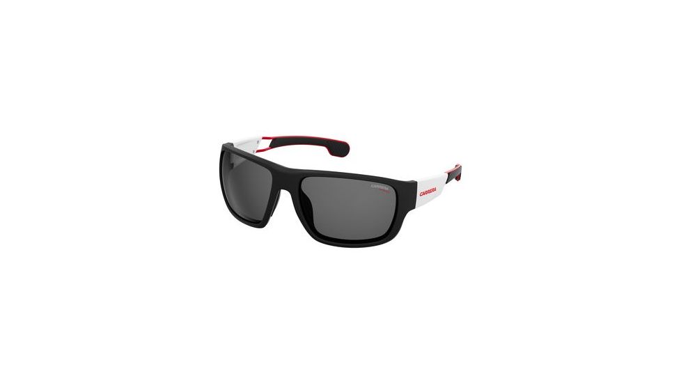 Carrera 4006/S Progressive Prescription Sunglasses CA4006S-04NL-IR-6317 - Lens Diameter 63 mm, Frame Color Matte Black/White