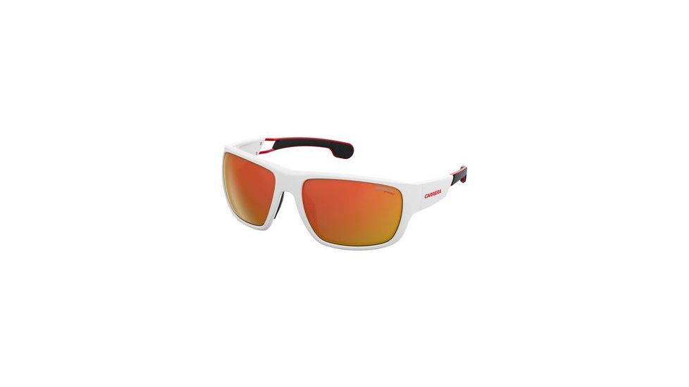 Carrera 4006/S Progressive Prescription Sunglasses CA4006S-06HT-UZ-6317 - Lens Diameter 63 mm, Frame Color Matte White