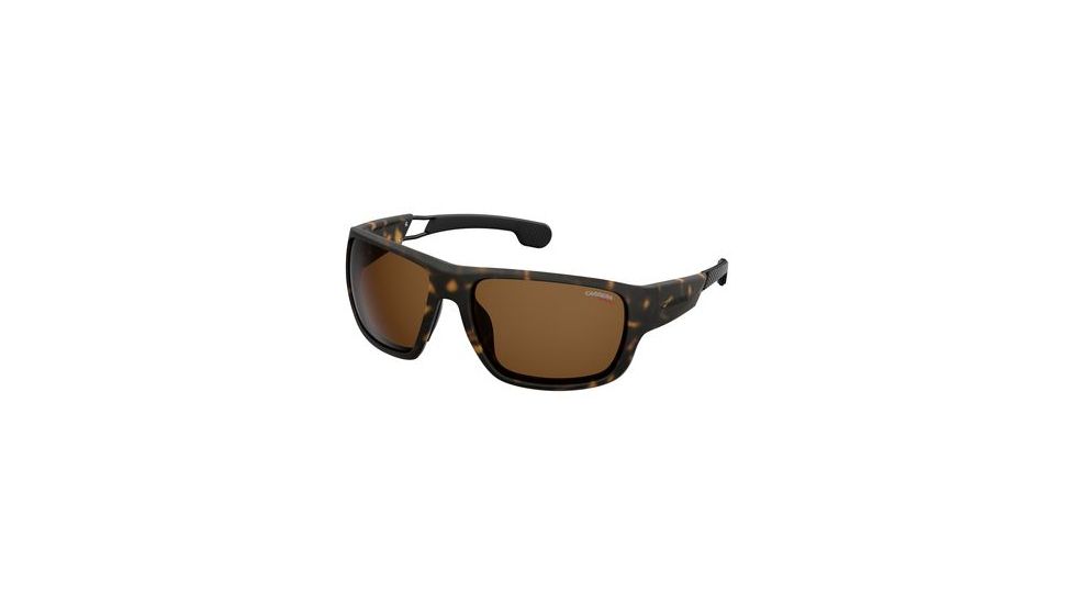 Carrera 4006/S Progressive Prescription Sunglasses CA4006S-0N9P-SP-6317 - Lens Diameter 63 mm, Frame Color Matte Havana