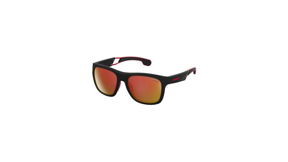 Carrera 4007/S Progressive Prescription Sunglasses CA4007S-0003-BJ-5618 - Frame Color Matte Black, Lens Diameter 56 mm