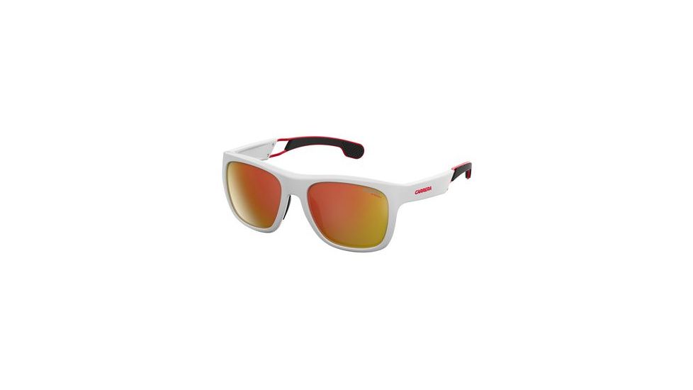 Carrera 4007/S Progressive Prescription Sunglasses CA4007S-06HT-UZ-5618 - Lens Diameter 56 mm, Frame Color Matte White