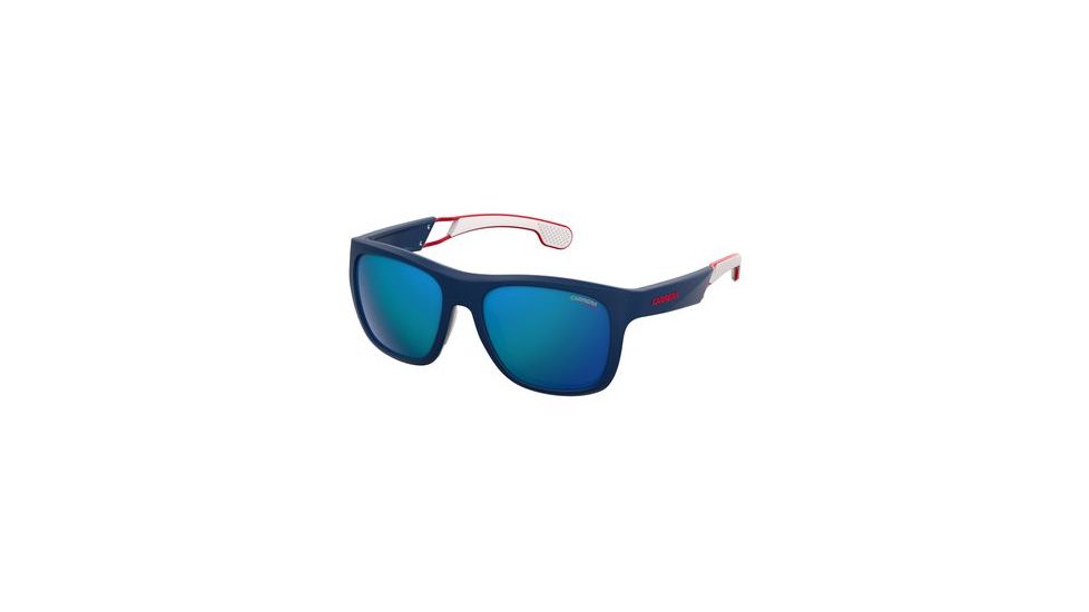 Carrera 4007/S Progressive Prescription Sunglasses CA4007S-0RCT-Z0-5618 - Lens Diameter 56 mm, Frame Color Matte Blue