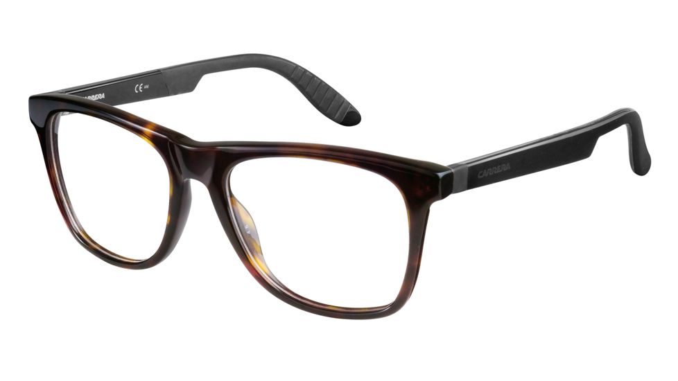 Carrera 4400 Progressive Prescription Eyeglasses CA4400-0TRD-5318 - Dark Havana Black Frame, Lens Diameter 53mm, Distance Between Lenses 18mm