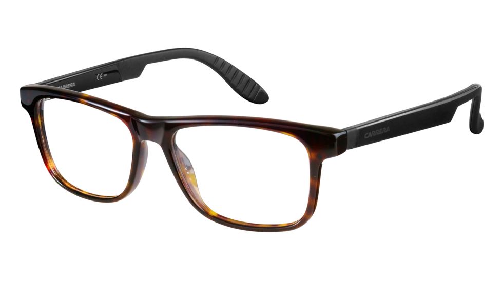 Carrera 4401 Eyeglass Frames CA4401-0TRD-5316 - Dark Havana / Black Frame, Lens Diameter 53mm, Distance Between Lenses 16mm