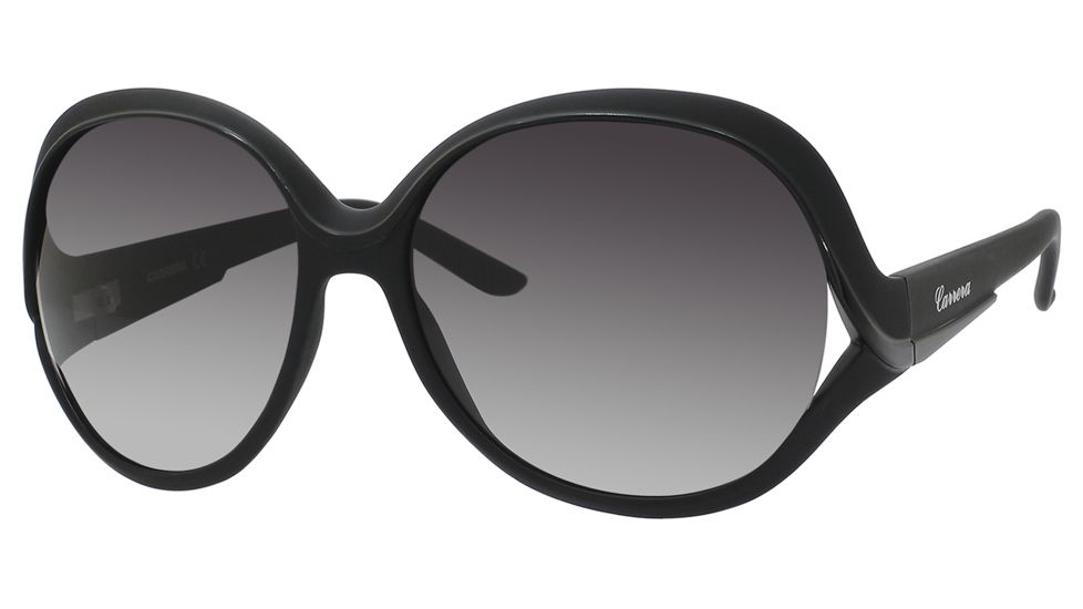 Carrera 45/S Sunglasses CA45S-0DL5-9O-5916 - Matte Black Frame, Dkgray Gradient Lenses, Lens Diameter 59mm, Distance Between Lenses 16mm