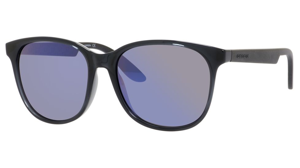 Carrera 5001/S Progressive Prescription Sunglasses CA5001S-0B7V-IH-5617 - Lens Diameter 56 mm, Frame Color Transparent Gray