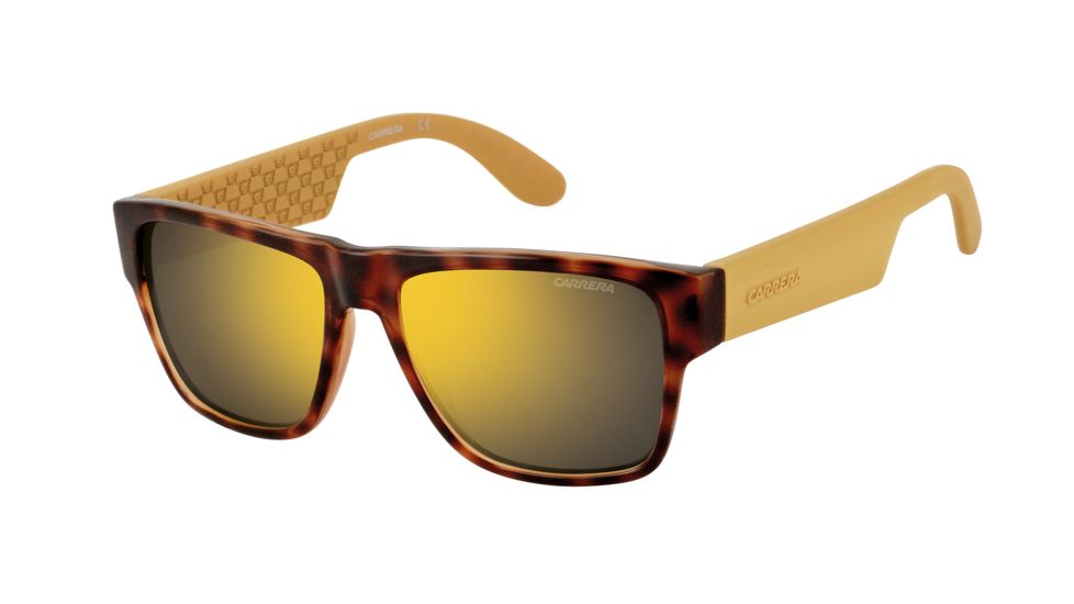 Carrera 5002/S Progressive Prescription Sunglasses CA5002S-0C24-JO-5517 - Frame Color Havana, Lens Diameter 55 mm