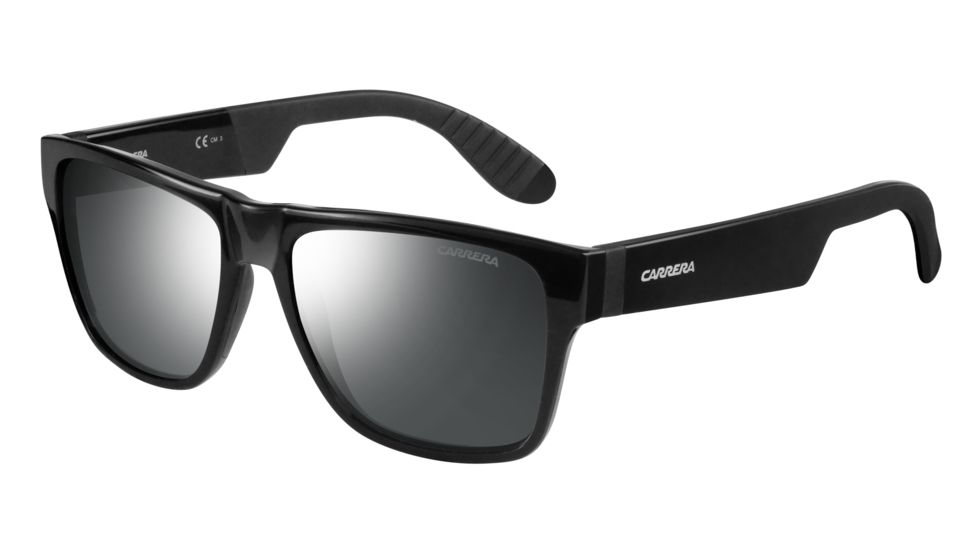 Carrera 5002/SP/S Progressive Prescription Sunglasses CA5002SPS-0I6V-3R-5517 - Lens Diameter 55 mm, Frame Color Shiny Black Matte Black