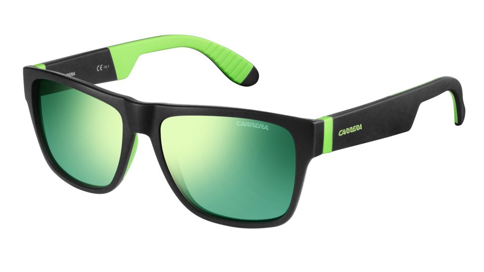Carrera 5002/ST/S Single Vision Prescription Sunglasses CA5002ST-0DL5-Z9-5517 - Frame Color Matte Black, Lens Diameter 55 mm