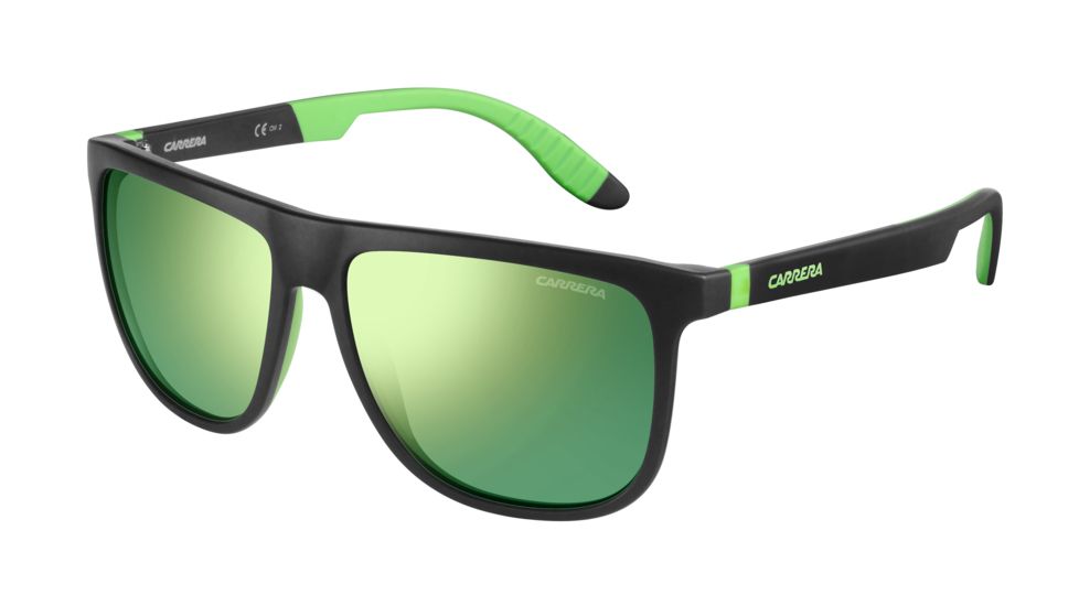 Carrera 5003/SP/S Single Vision Prescription Sunglasses CA5003SPS-02BF-Z9-5816 - Lens Diameter 58 mm, Frame Color Black Matte Green