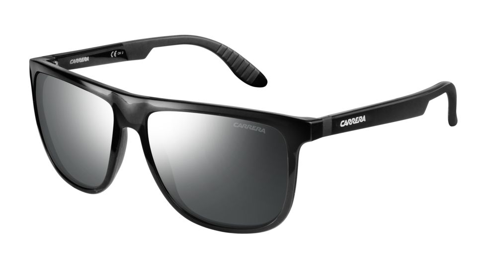 Carrera 5003/SP/S Single Vision Prescription Sunglasses CA5003SPS-0I6V-3R-5816 - Lens Diameter 58 mm, Frame Color Shiny Matte Black