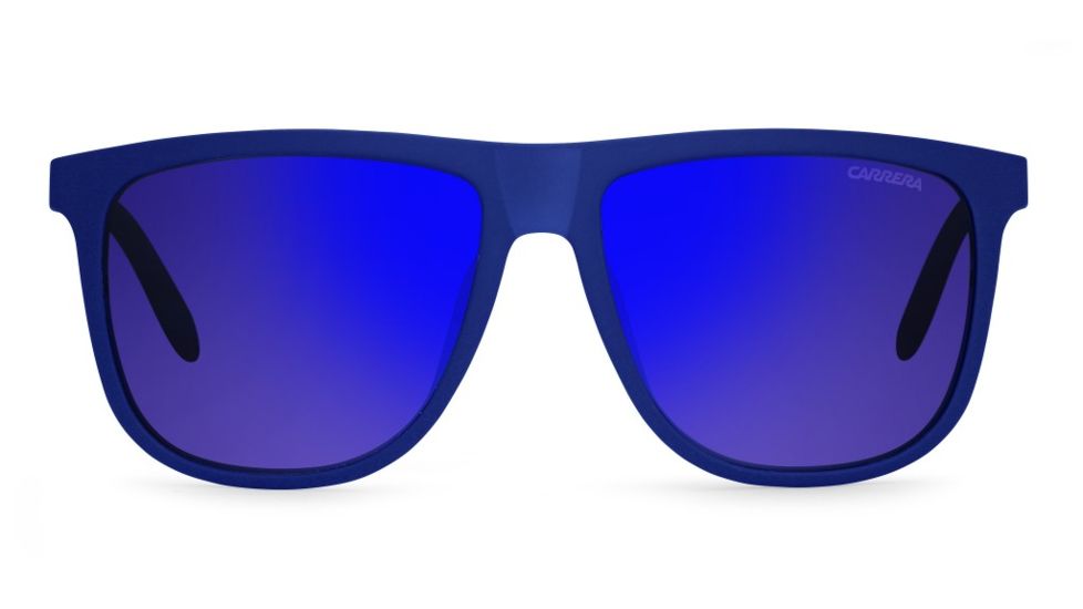 Carrera 5003/ST/S Sunglasses CA5003ST-0KRW-XT-5716 - Blue Frame, Blue Sky Miror Lenses, Distance Between Lenses 16mm