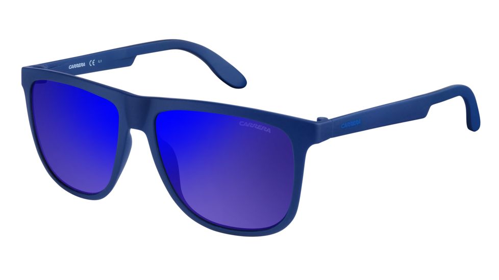 Carrera 5003/ST/S Single Vision Prescription Sunglasses CA5003ST-0KRW-XT-5716 - Frame Color Blue, Lens Diameter 57 mm