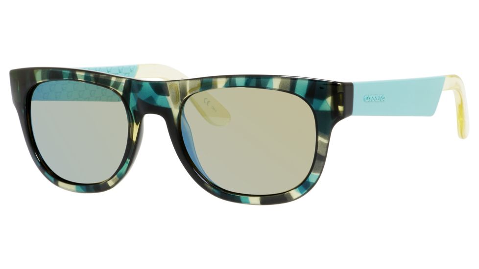 Carrera 5006/S Progressive Prescription Sunglasses CA5006S-01UG-3U-5220 - Lens Diameter 52 mm, Frame Color Camouflage Yellow