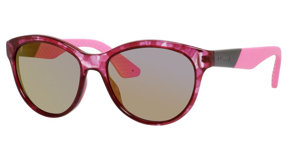 Carrera 5011/S Single Vision Prescription Sunglasses CA5011S-08GW-E2-5416 - Lens Diameter 54 mm, Frame Color Camoflauge Pink