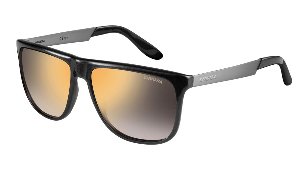 Carrera 5013/S Single Vision Prescription Sunglasses CA5013S-08QB-VD-5816 - Lens Diameter 58 mm, Frame Color Black Iridescent