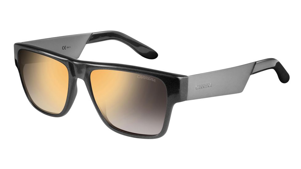 Carrera 5014/S Bifocal Prescription Sunglasses CA5014S-08QB-VD-5517 - Lens Diameter 55 mm, Frame Color Black Iridescent