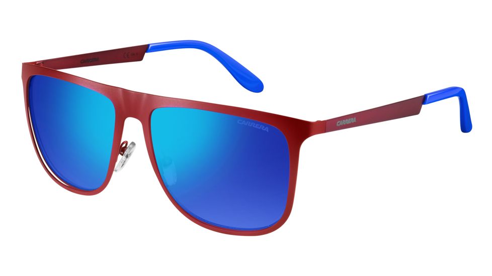 Carrera 5020/S Single Vision Prescription Sunglasses CA5020S-0OIH-Z0-5816 - Lens Diameter 58 mm, Frame Color Matte Burgundy