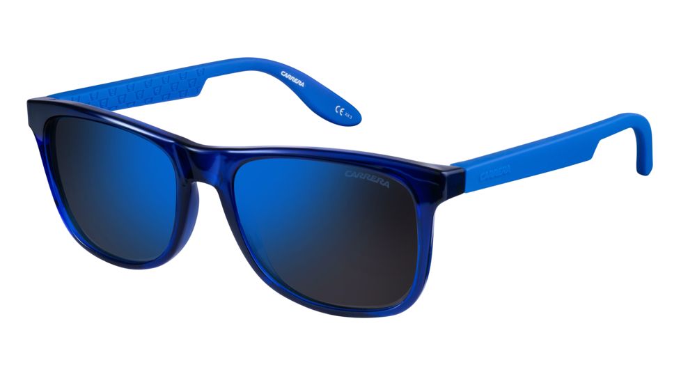 Carrera 5025/S Progressive Prescription Sunglasses CA5025S-0713-XT-5418 - Lens Diameter 54 mm, Frame Color Blue