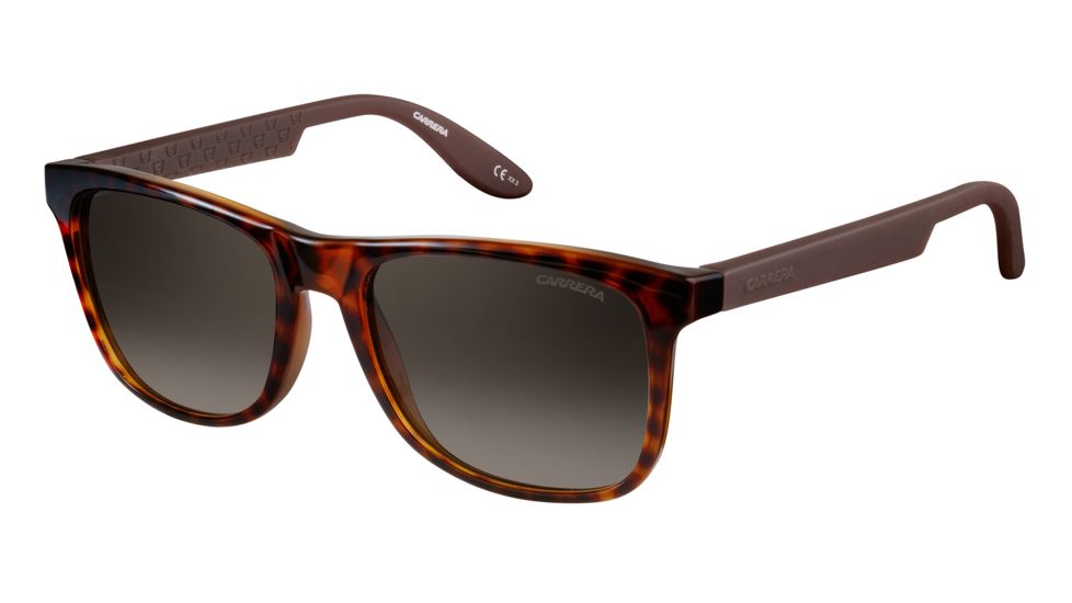 Carrera 5025/S Progressive Prescription Sunglasses CA5025S-0702-HA-5418 - Lens Diameter 54 mm, Frame Color Havana Brown