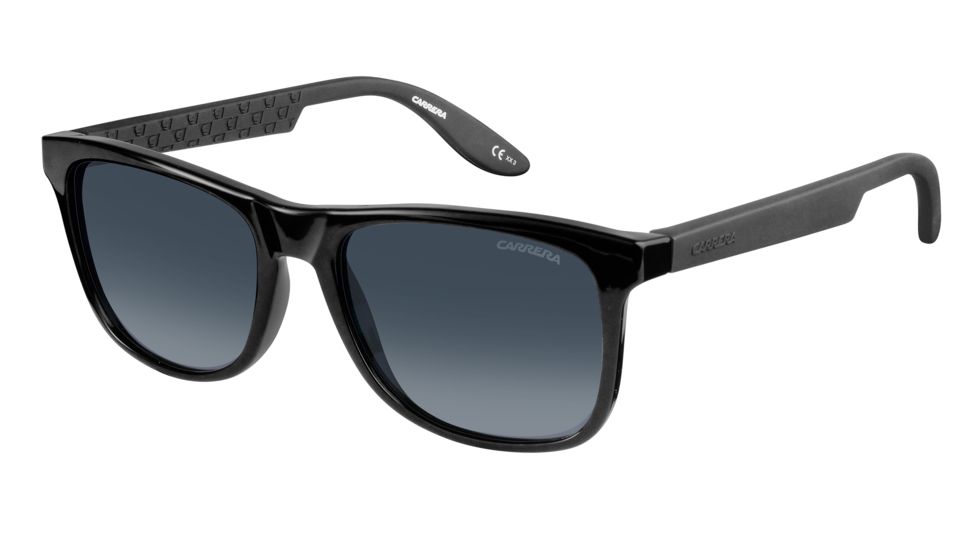 Carrera 5025/S Progressive Prescription Sunglasses CA5025S-0BIL-HD-5418 - Lens Diameter 54 mm, Frame Color Shiny Black Matte Black