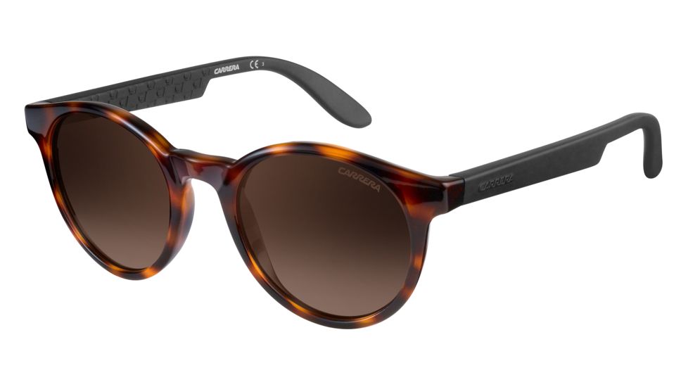 Carrera 5029S Single Vision Prescription Sunglasses CA5029S-0O25-J6-4921 - Lens Diameter 49 mm, Frame Color Dark Havana / Matte Black