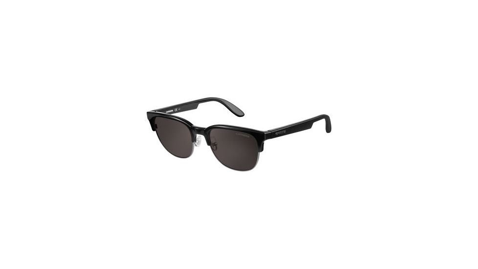 Carrera 5034/S Single Vision Prescription Sunglasses CA5034S-0KKL-70-5219 - Lens Diameter 52 mm, Frame Color Black / Dark Ruthenium