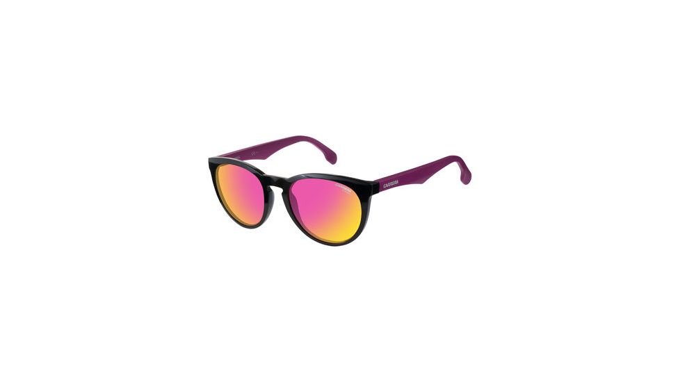 Carrera 5040/S Progressive Prescription Sunglasses CA5040S-0DKH-VQ-5320 - Lens Diameter 53 mm, Frame Color Matte Plum Black