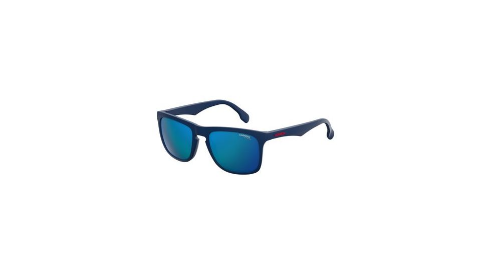 Carrera 5043/S Bifocal Prescription Sunglasses CA5043S-0RCT-Z0-5620 - Frame Color Matte Blue, Lens Diameter 56 mm
