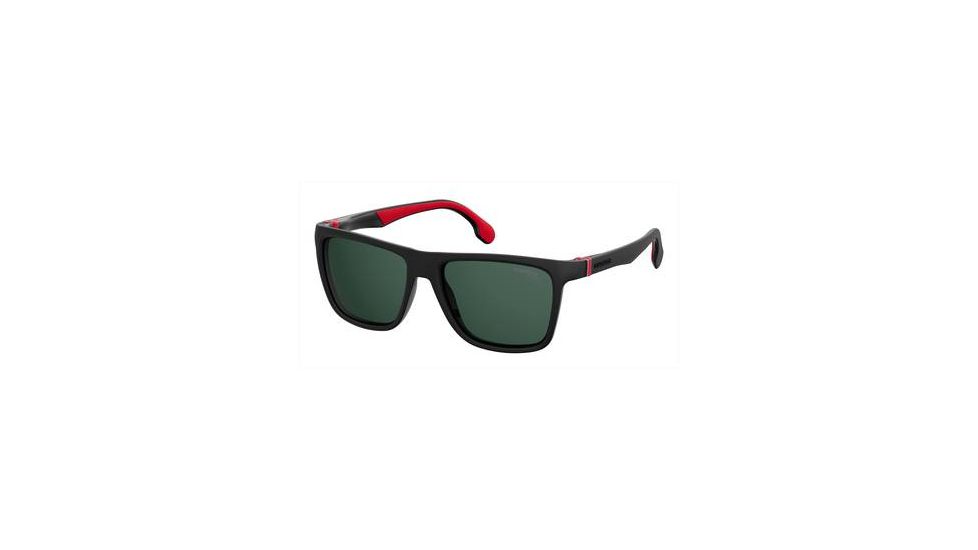 Carrera 5047/S Progressive Prescription Sunglasses CA5047S-0807-QT-5617 - Frame Color Black, Lens Diameter 56 mm