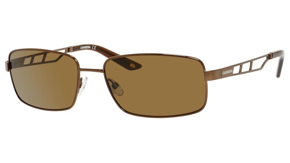 Carrera 510/S Sunglasses CA510S-6ZMP-VW-5917 - Bronze Frame, Dark Brown Polarized Lenses, Lens Diameter 59mm, Distance Between Lenses 17mm