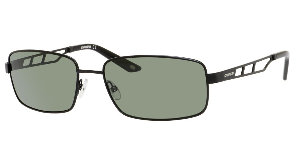 Carrera 510/S Sunglasses CA510S-91TP-RC-5917 - Black Frame, Green Polarized Lenses, Lens Diameter 59mm, Distance Between Lenses 17mm