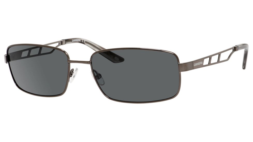 Carrera 510/S Sunglasses CA510S-KJ1P-RA-5917 - Ruthenium Frame, Gray Polarized Lenses, Lens Diameter 59mm, Distance Between Lenses 17mm