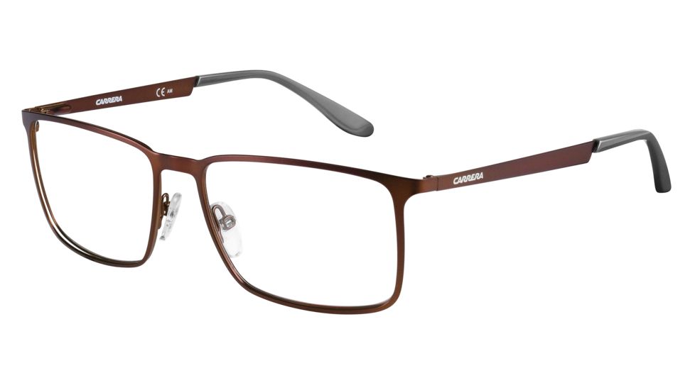 Carrera 5525 Bifocal Prescription Eyeglasses CA5525-0GJI-5516 - Matte Dark Brown Frame, Lens Diameter 55mm, Distance Between Lenses 16mm