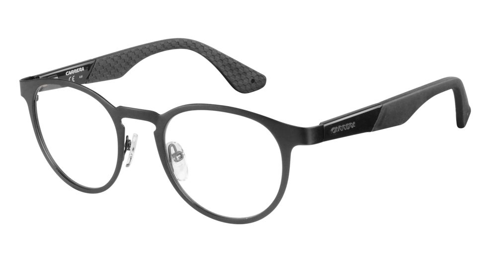 Carrera 5531 Eyeglass Frames CA5531-08JO-4820 - Matte Black / Black Frame, Lens Diameter 48mm, Distance Between Lenses 20mm