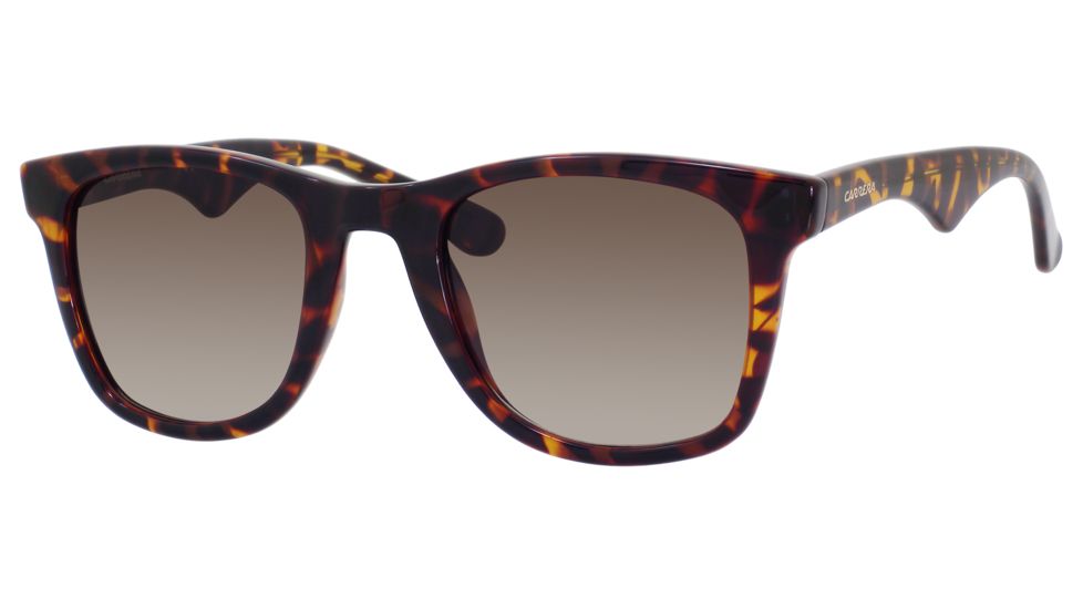 Carrera 6000/L/S Sunglasses CA6000LS-027E-CC-5023 - Dark Havana Frame, Brown Gradient Lenses, Lens Diameter 50mm, Distance Between Lenses 23mm