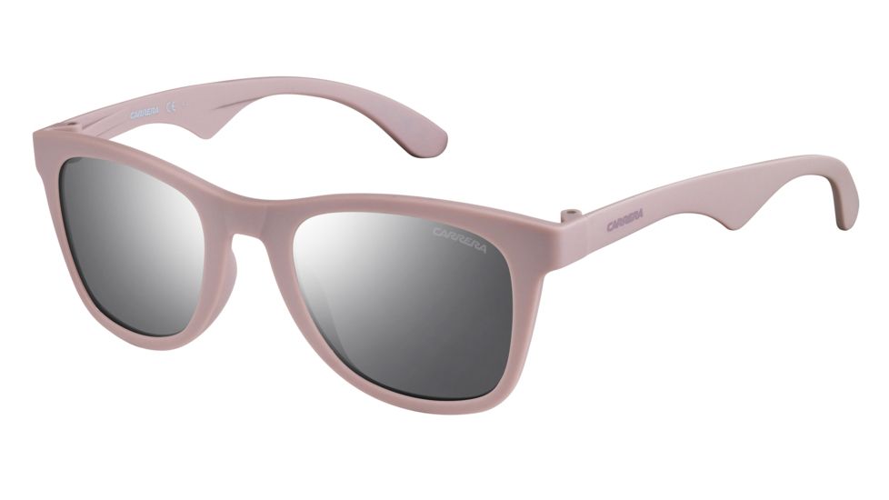 Carrera 6000/ST/S Sunglasses CA6000ST-0KVQ-SS-5123 - Mauve Frame, Silver Mirror Lenses, Lens Diameter 51mm, Distance Between Lenses 23mm