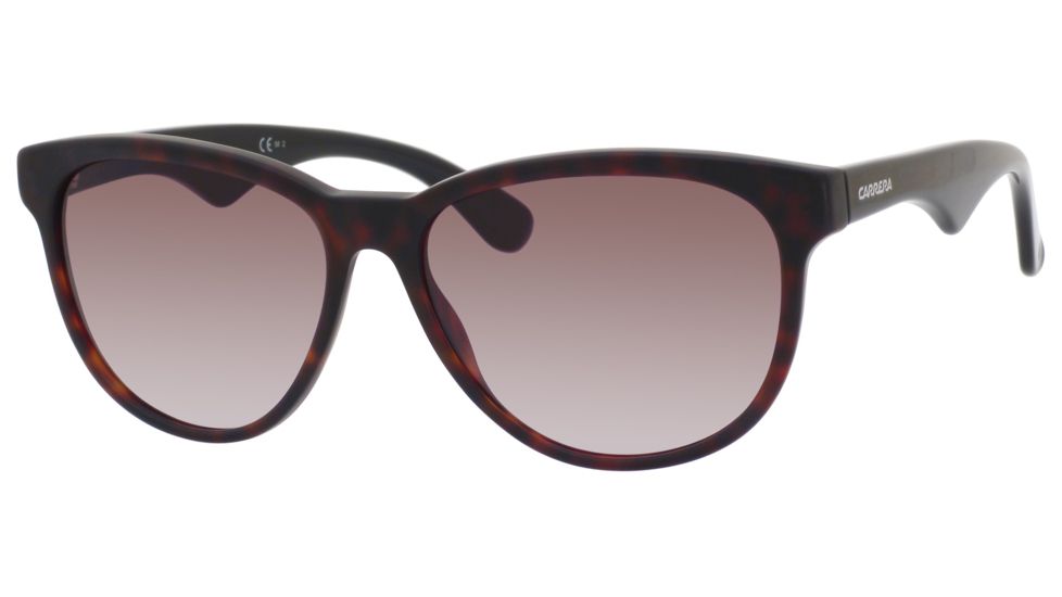 Carrera 6004/S Progressive Prescription Sunglasses CA6004S-04NC-HA-5515 - Frame Color Havana, Lens Diameter 55 mm