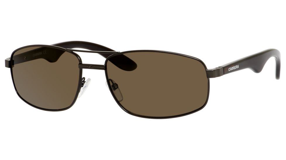 Carrera 6007/S Progressive Prescription Sunglasses CA6007S-0B2T-SP-5917 - Lens Diameter 59 mm, Frame Color Semi Matte Dark Ruthenium