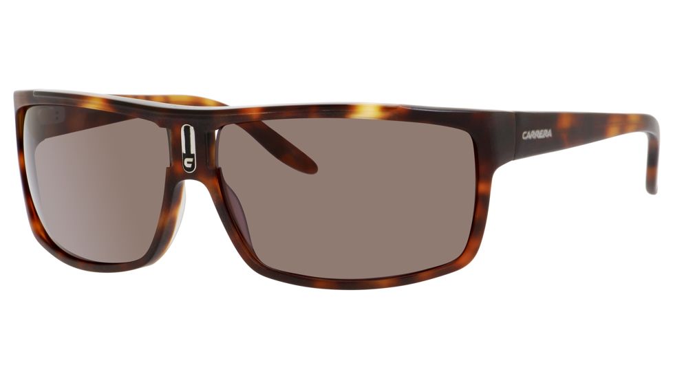 Carrera 62/S Single Vision Prescription Sunglasses CA62S-0WDR-8H-6613 - Frame Color Blonde Havana, Lens Diameter 66 mm