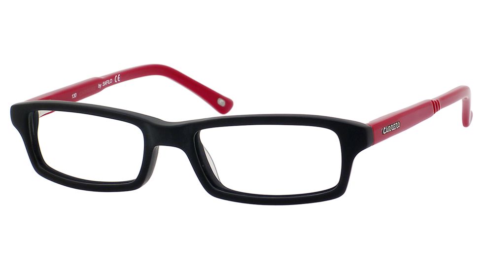 Carrera 6202 Eyeglass Frames CA6202-0TPH-4416 - Matte Black Frame, Lens Diameter 44mm, Distance Between Lenses 16mm