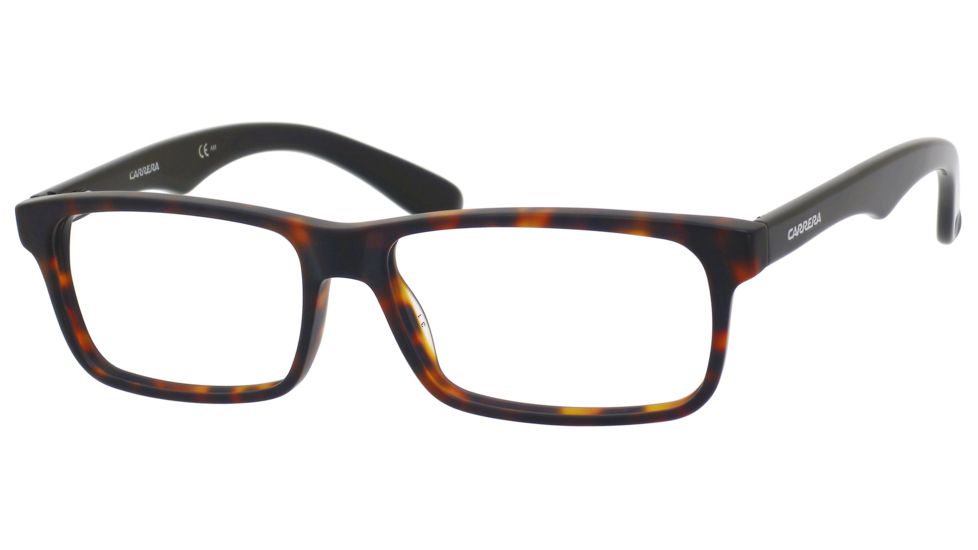 Carrera 6605 Bifocal Prescription Eyeglasses CA6605-04NC-5415 - Havana / Black Frame, Lens Diameter 54mm, Distance Between Lenses 15mm