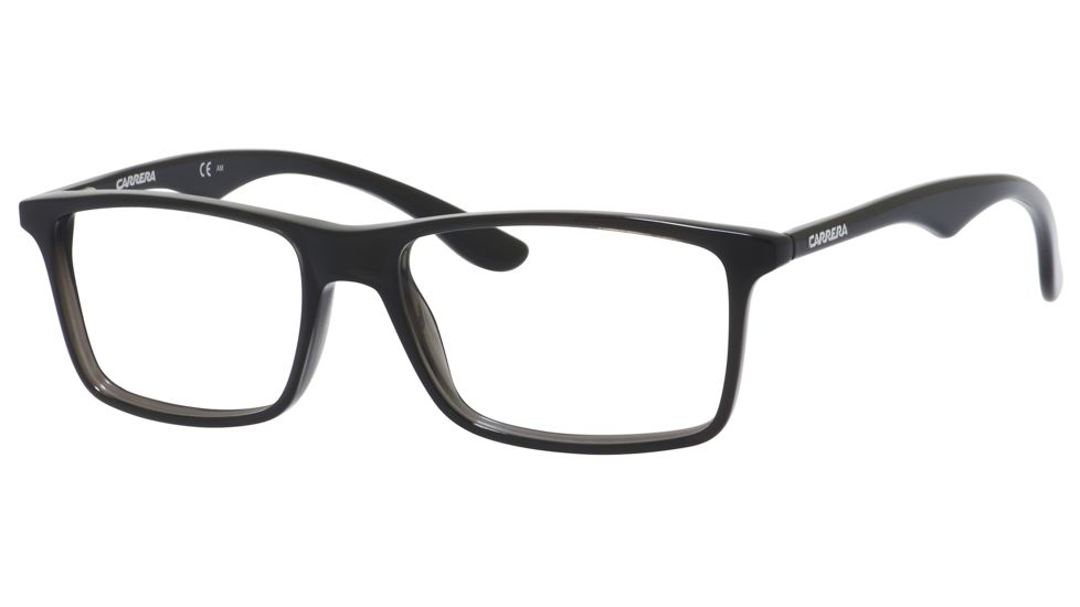Carrera 6611 Bifocal Prescription Eyeglasses CA6611-0R6S-5316 - Dark Gray / Black Frame, Lens Diameter 53mm, Distance Between Lenses 16mm