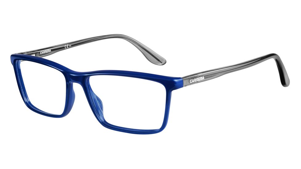 Carrera 6629 Eyeglass Frames CA6629-0N7U-5615 - Blue Gray Frame, Lens Diameter 56mm, Distance Between Lenses 15mm