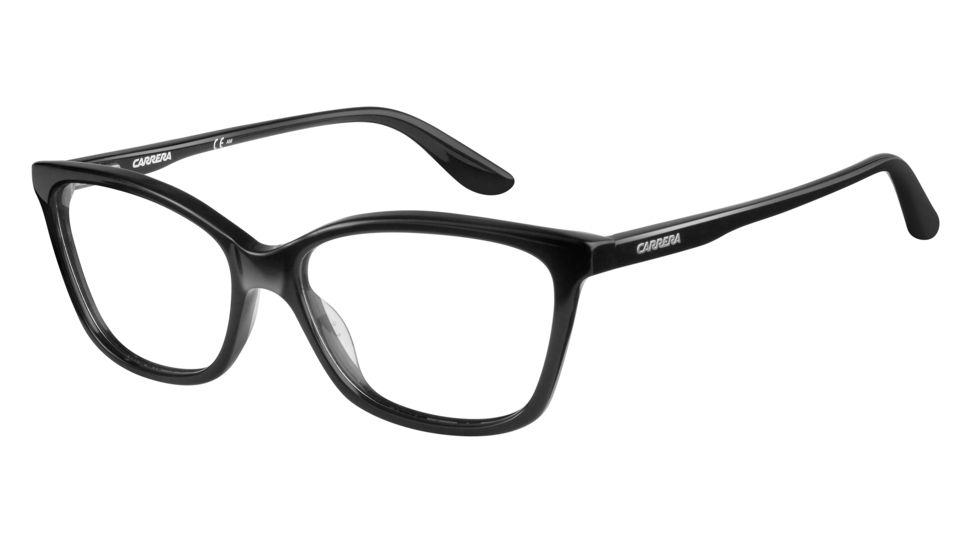 Carrera 6639 Eyeglass Frames CA6639-0807-5215 - Black Frame, Lens Diameter 52mm, Distance Between Lenses 15mm