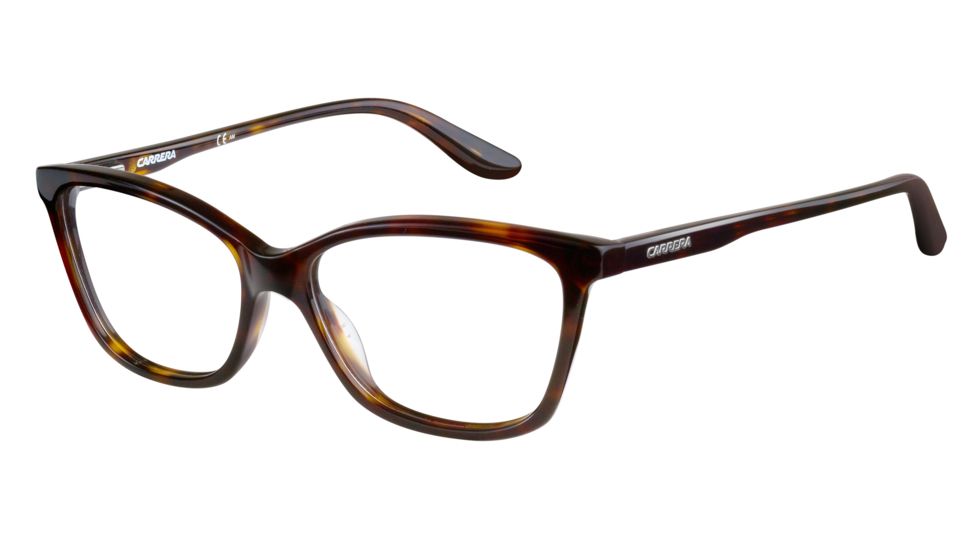 Carrera 6639 Eyeglass Frames CA6639-0086-5215 - Dark Havana Frame, Lens Diameter 52mm, Distance Between Lenses 15mm